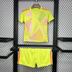 Celtic 24-25 Goalkeeper Yellow Children’s Kit Parche Especial