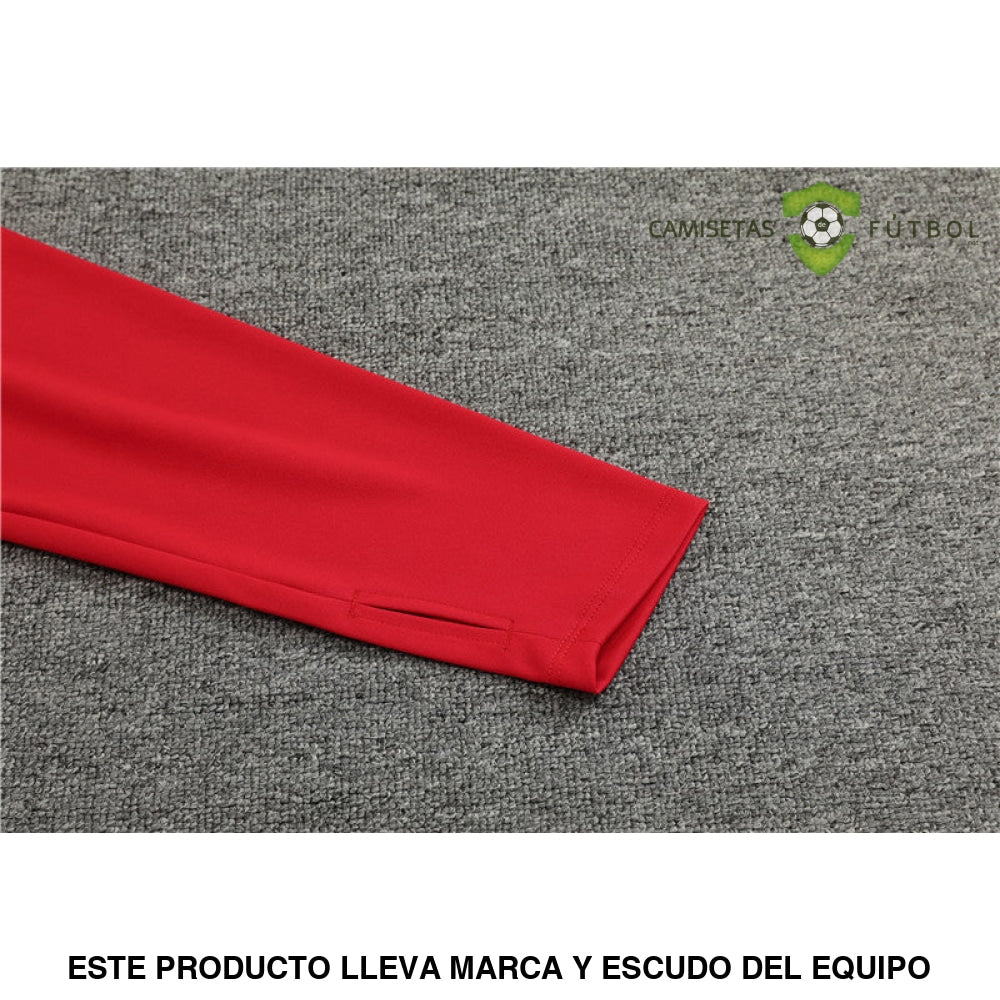 Chandal Ac Milan 23-24 Media Cremallera Modelo 5 Ropa Deportiva