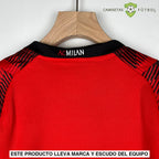 Equipación Ac Milan 23-24 Local Niño Parche Especial