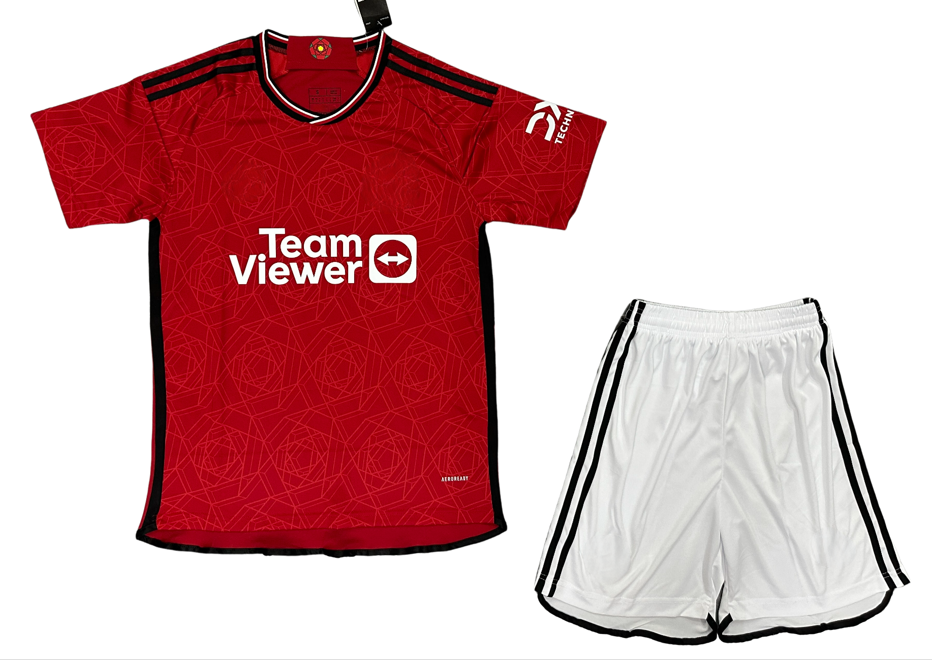 Kit Infantil Manchester United 23-24 Local Personalizado