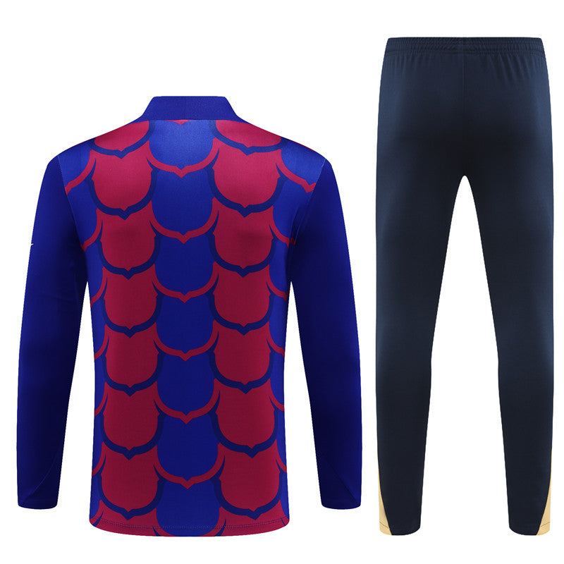 Barcelona 24-25 Half-Zip Model 3 Tracksuit Ropa Deportiva