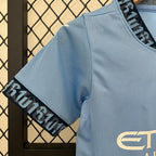 Manchester City 24-25 Home Children’s Kit Personalizado