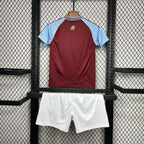 Aston Villa 24-25 Home Children’s Kit Personalizado