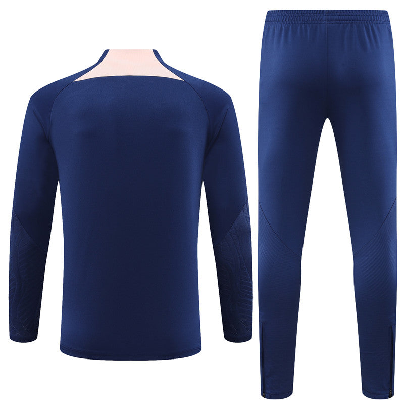 Atlético De Madrid 23 - 24 Half - Zip Model 1 Tracksuit Ropa Deportiva