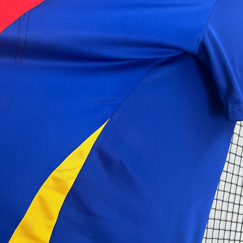 Spain 24-25 Training Blue Shirt Camiseta De Futbol