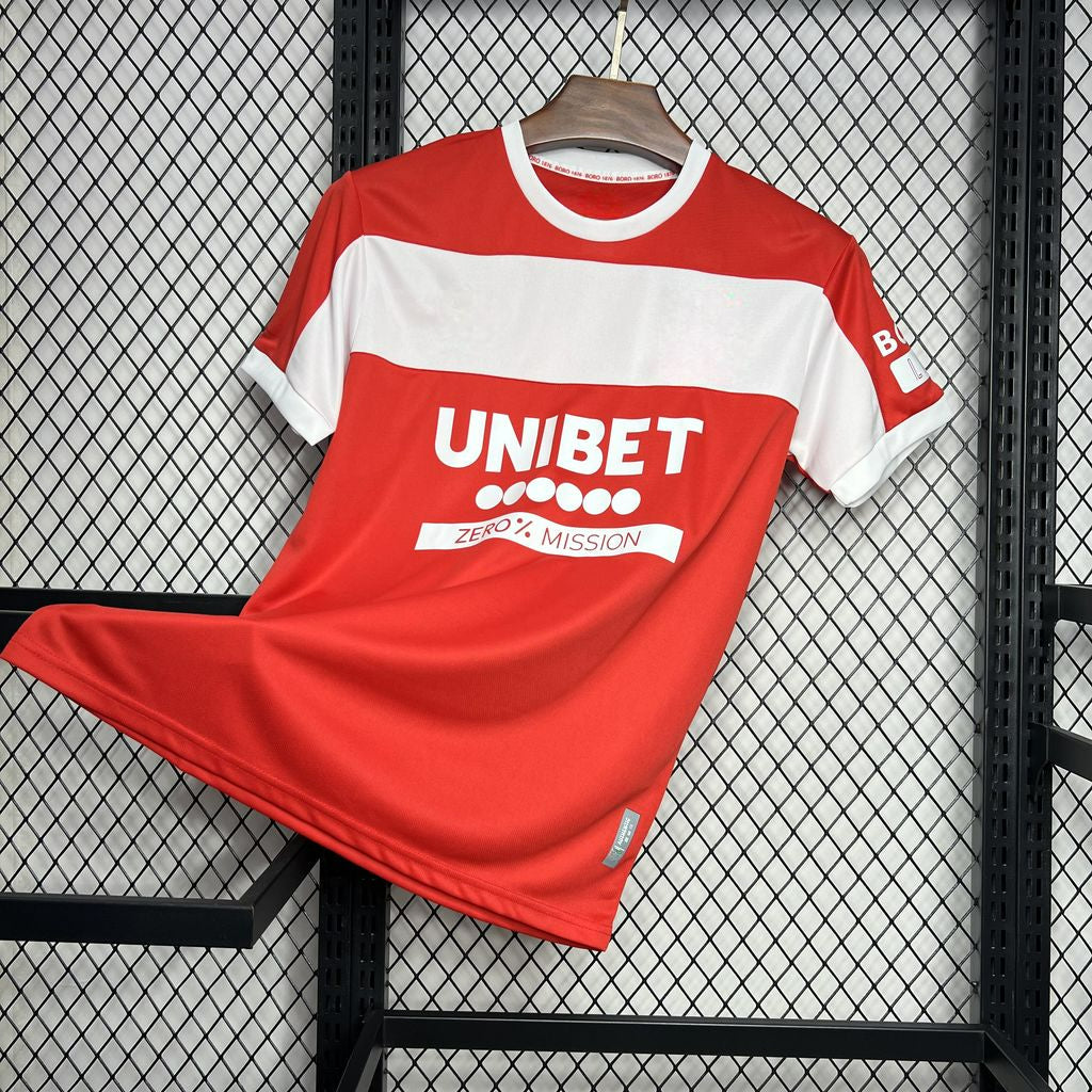 Middlesbrough 24-25 Home Shirt Camiseta De Futbol