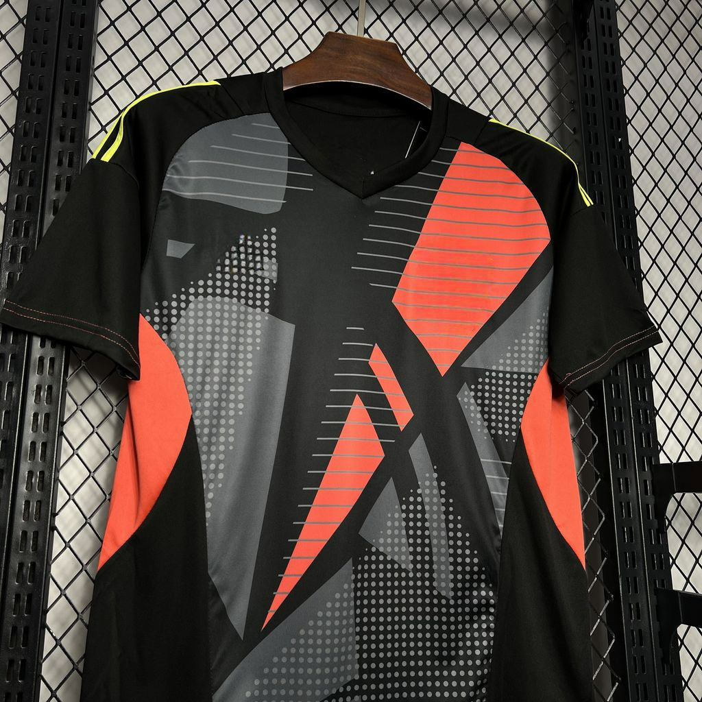 Spain 24-25 Goalkeeper Negro Shirt Camiseta De Futbol