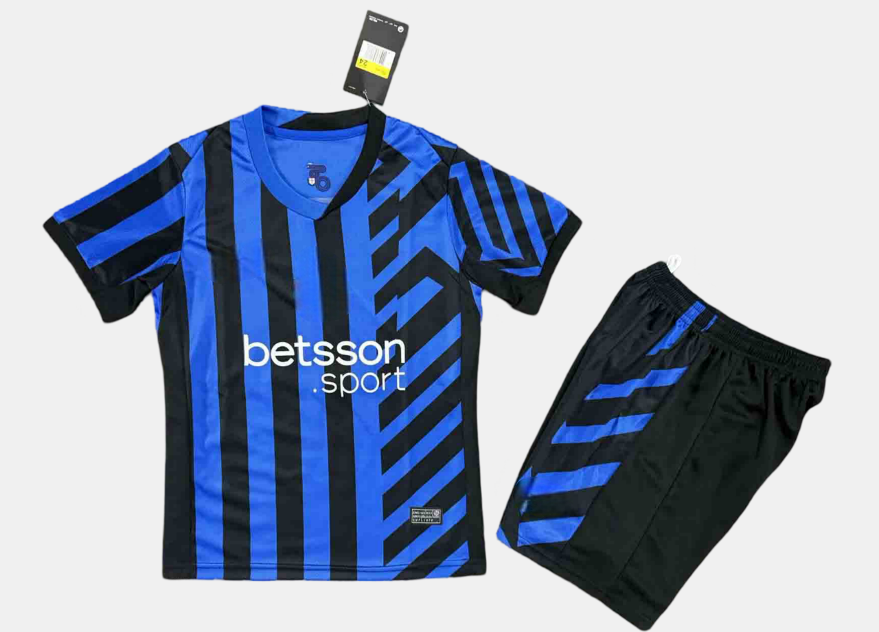 Inter Milan 24-25 Home Children’s Kit Parche Especial