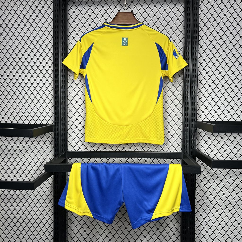Al-Nassr 24-25 Home Children’s Kit Personalizado