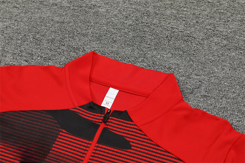 Ac Milan 24-25 Half-Zip Model 2 Tracksuit Ropa Deportiva