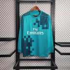 R.m. 17-18 Third Kit (Retro) Long Sleeve Shirt Camiseta De Futbol