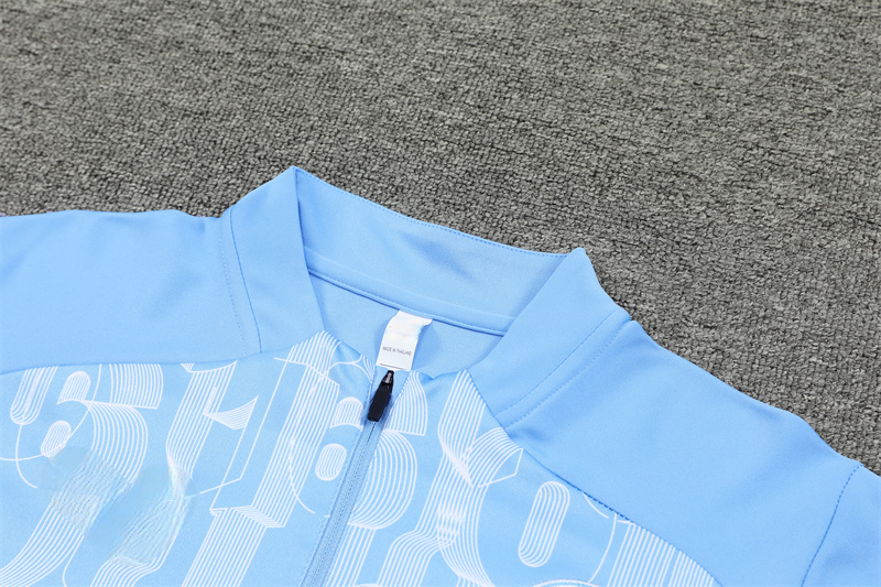 Manchester City 24-25 Half-Zip Model 2 Tracksuit Ropa Deportiva