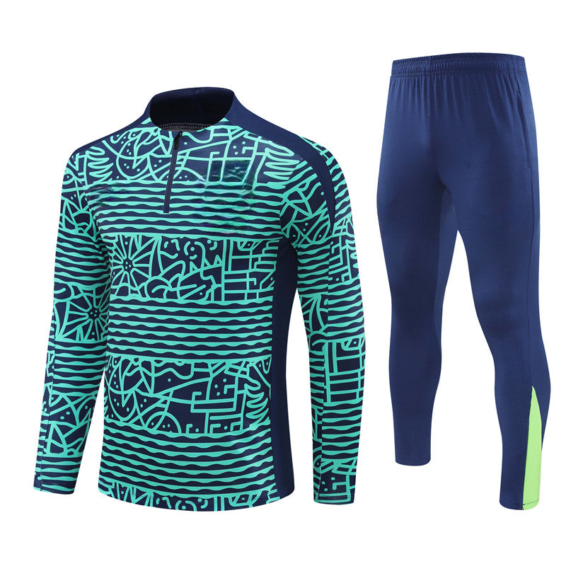 Brazil 24-25 Half-Zip Model 3 Tracksuit Ropa Deportiva