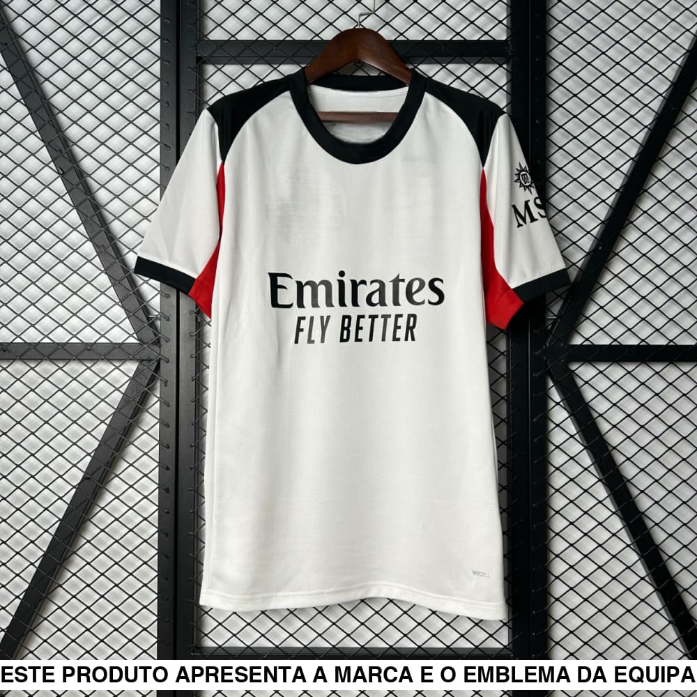 Camisola AC Milan 25 26 Alternativa Camiseta Fan