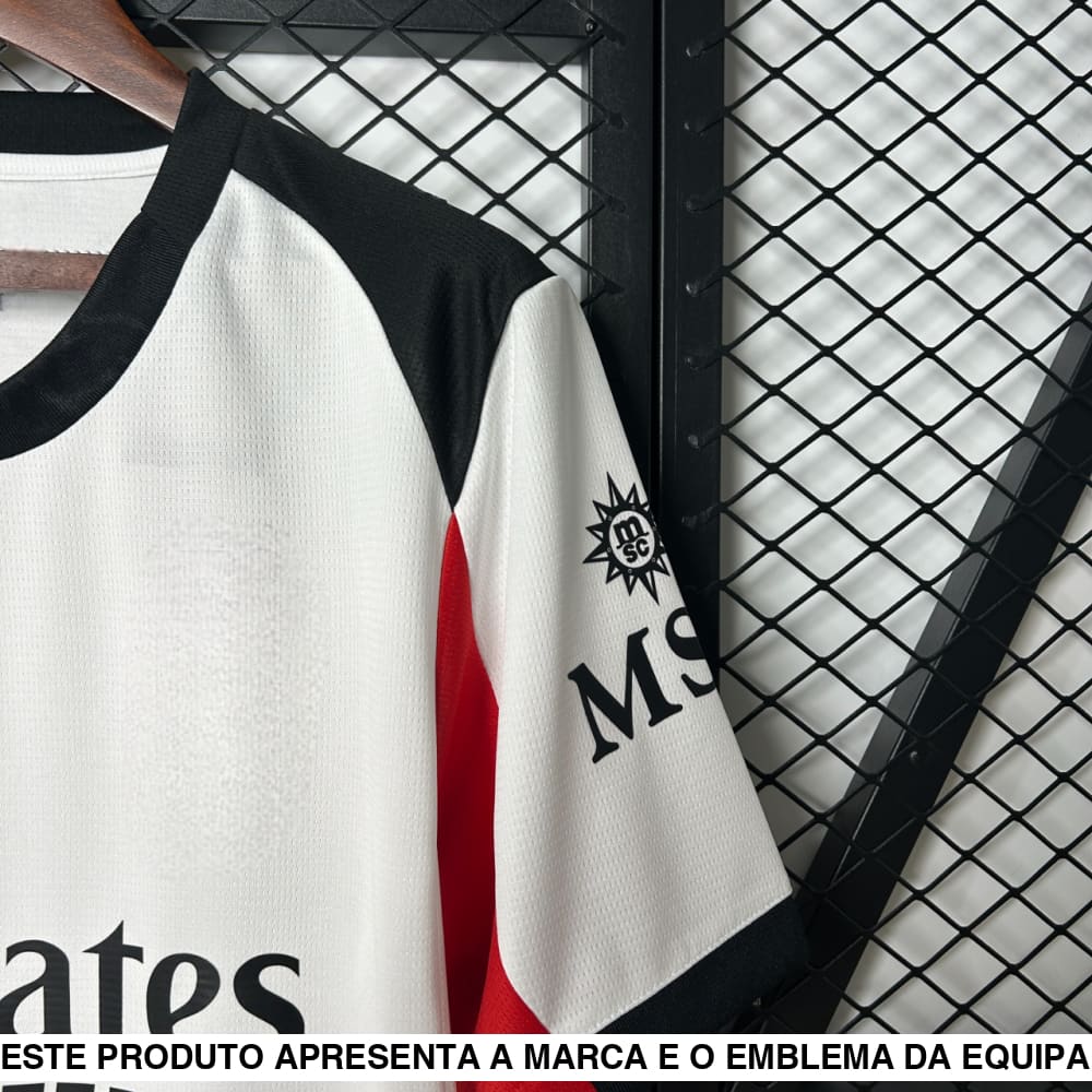 Camisola AC Milan 25 26 Alternativa Camiseta Fan