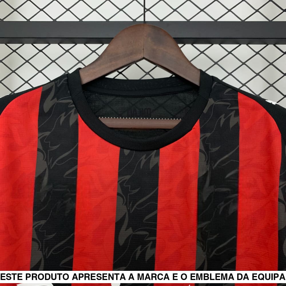 Camisola AC Milan 25 26 Principal Camiseta Fan