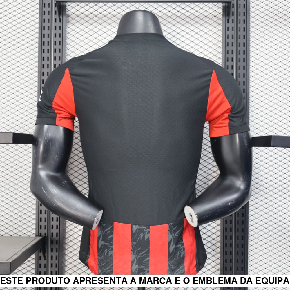 Camisola AC Milan 25 26 Principal (Versão Jogador) Camiseta Player