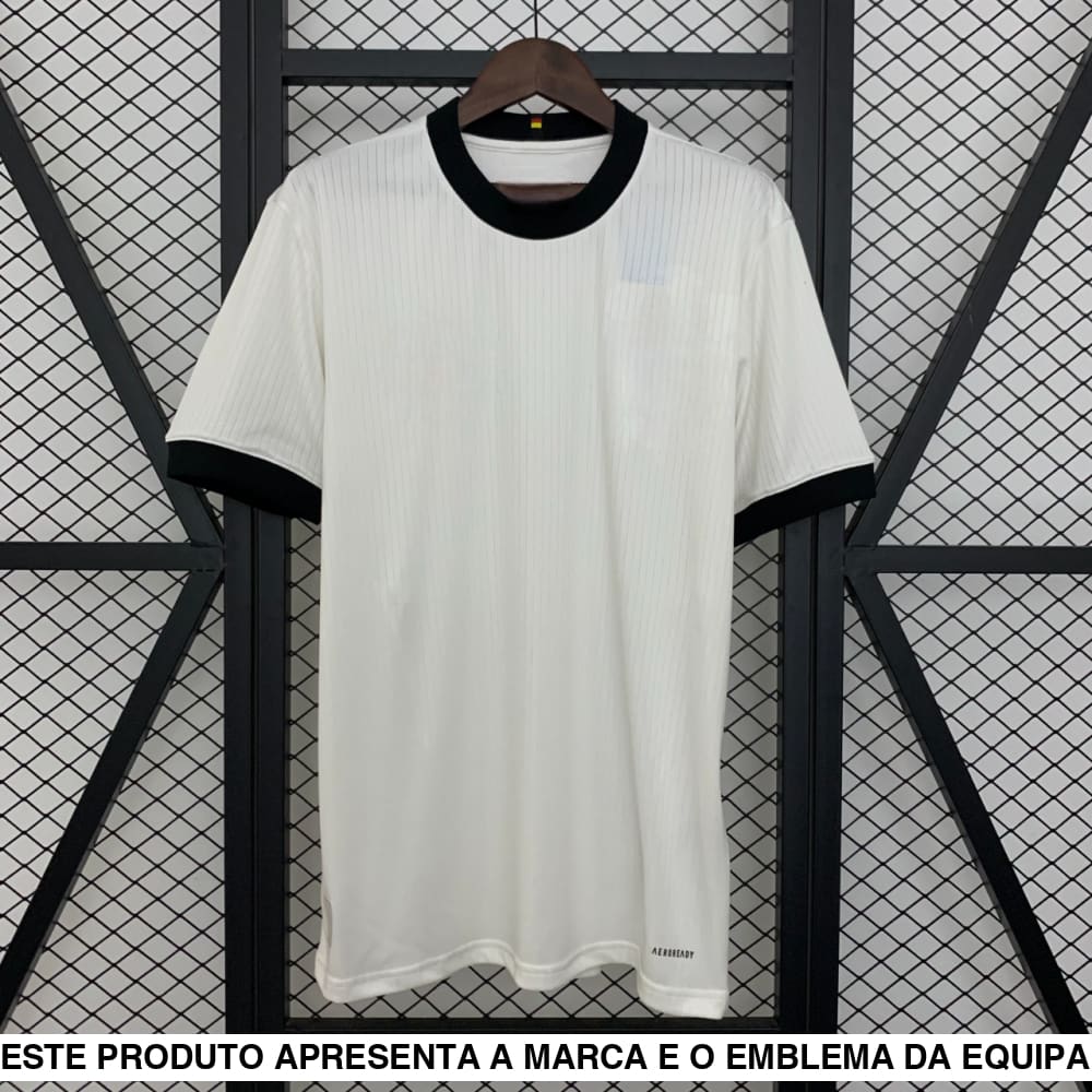 Camisola Alemanha 24 25 Edição Especial Clube 125.º Aniversário Branco Camiseta Fan