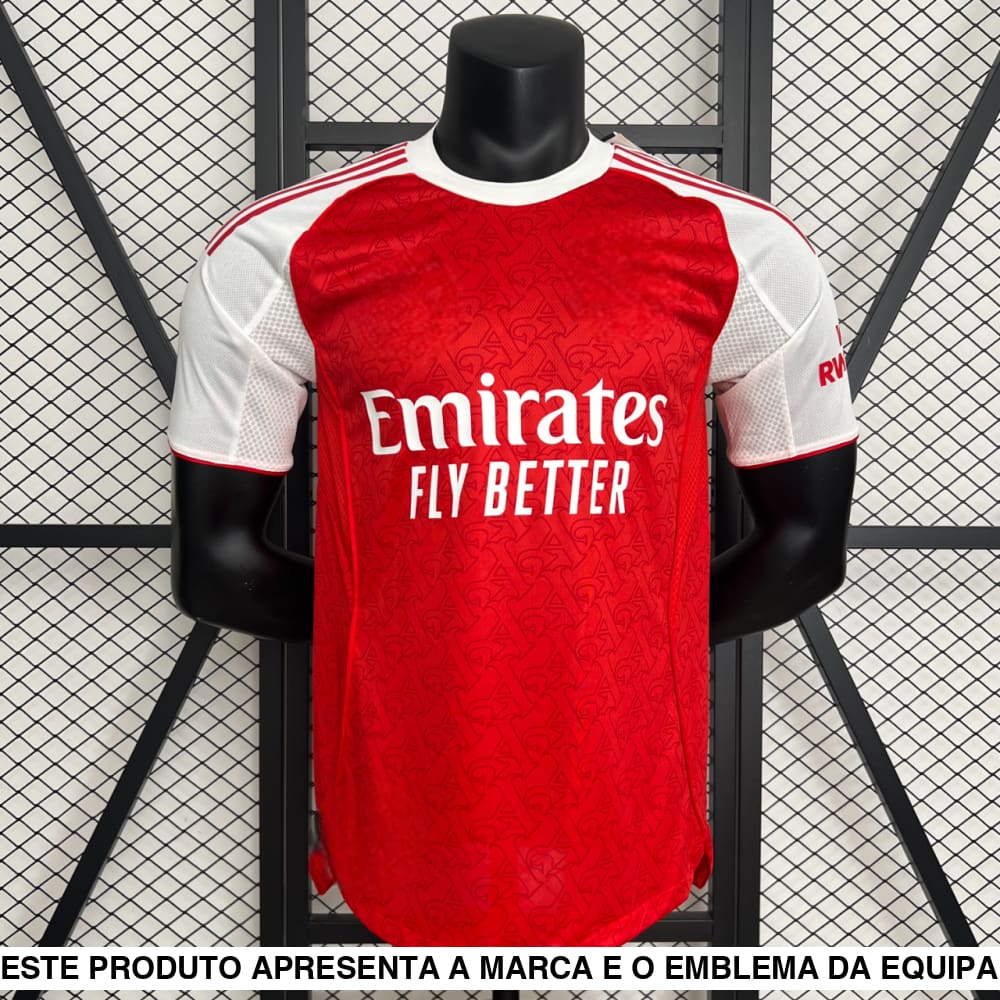 Camisola Arsenal 25-26 Principal (Versão Jogador) Camiseta Player