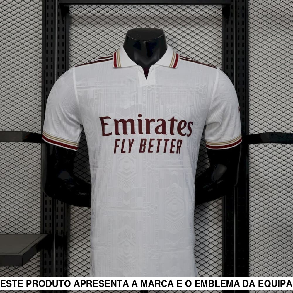 Camisola Arsenal 25-26 Terceiro Equipamento (Versão Jogador) Camiseta Player