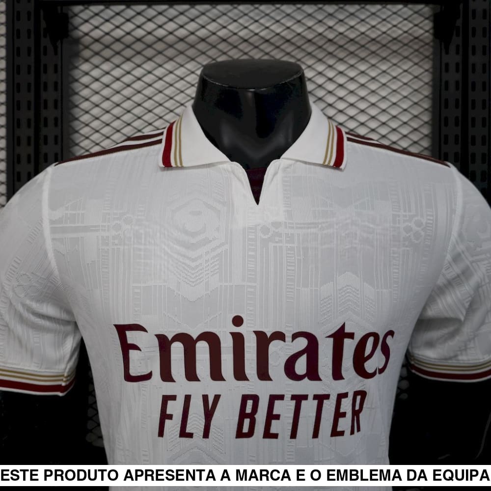 Camisola Arsenal 25-26 Terceiro Equipamento (Versão Jogador) Camiseta Player