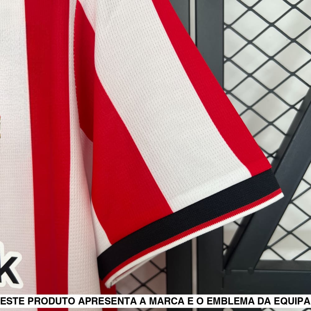 Camisola Athletic Bilbao 25 26 Principal Camiseta Fan