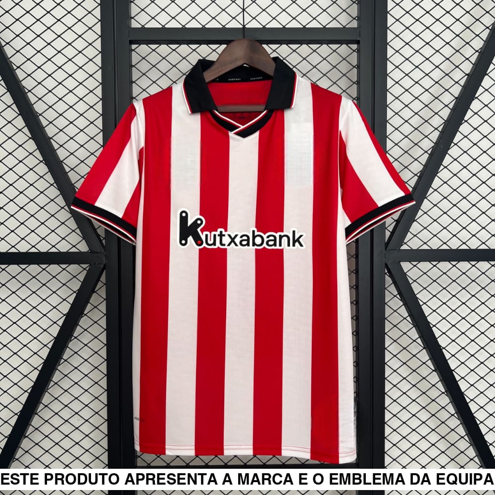 Camisola Athletic Bilbao 25 26 Principal Camiseta Fan