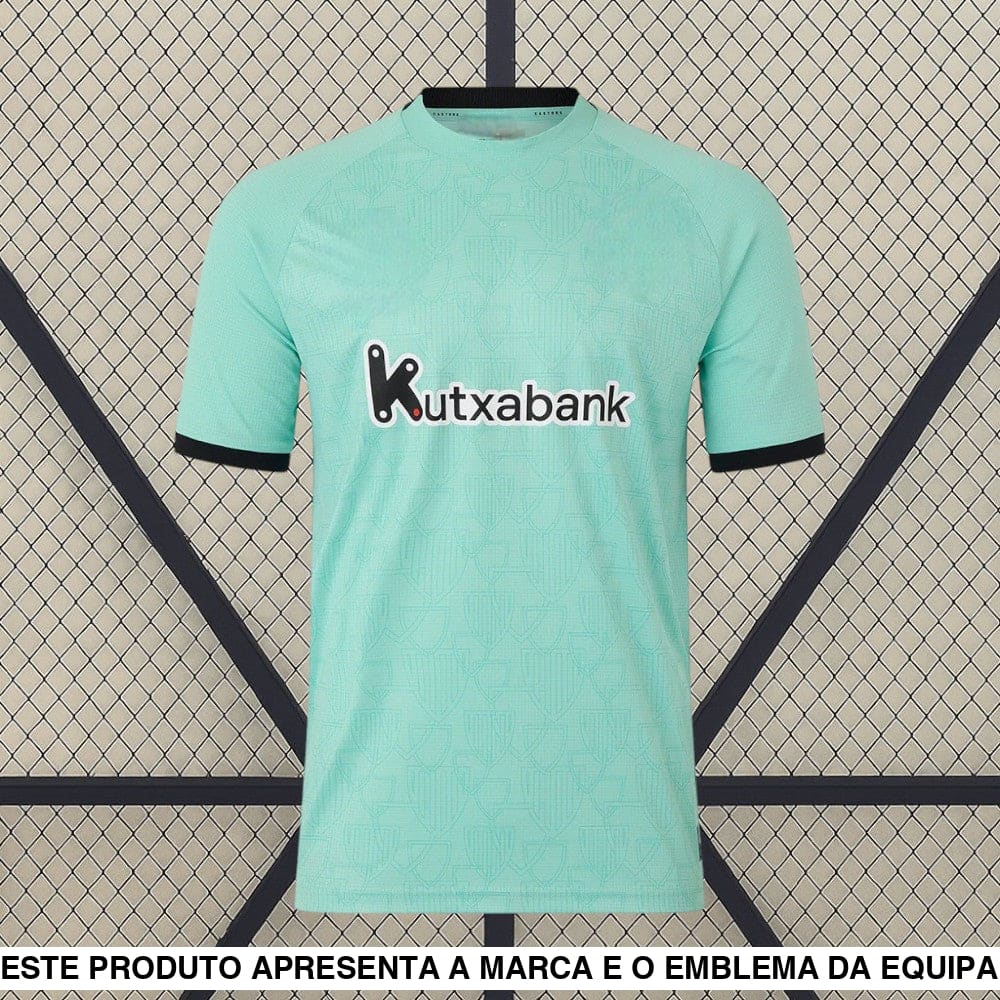 Camisola Athletic Bilbao 25-26 Terceiro Equipamento Camiseta Fan