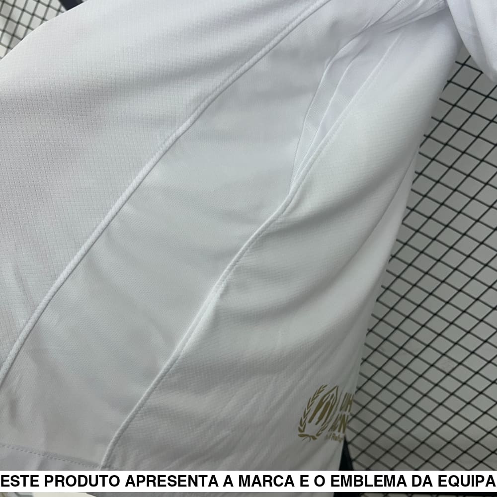 Camisola Barcelona 25 26 Edição Especial Branco Camiseta Fan