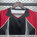 Camisola Barcelona 25 26 Edição Especial vermelha/preta Camiseta Fan