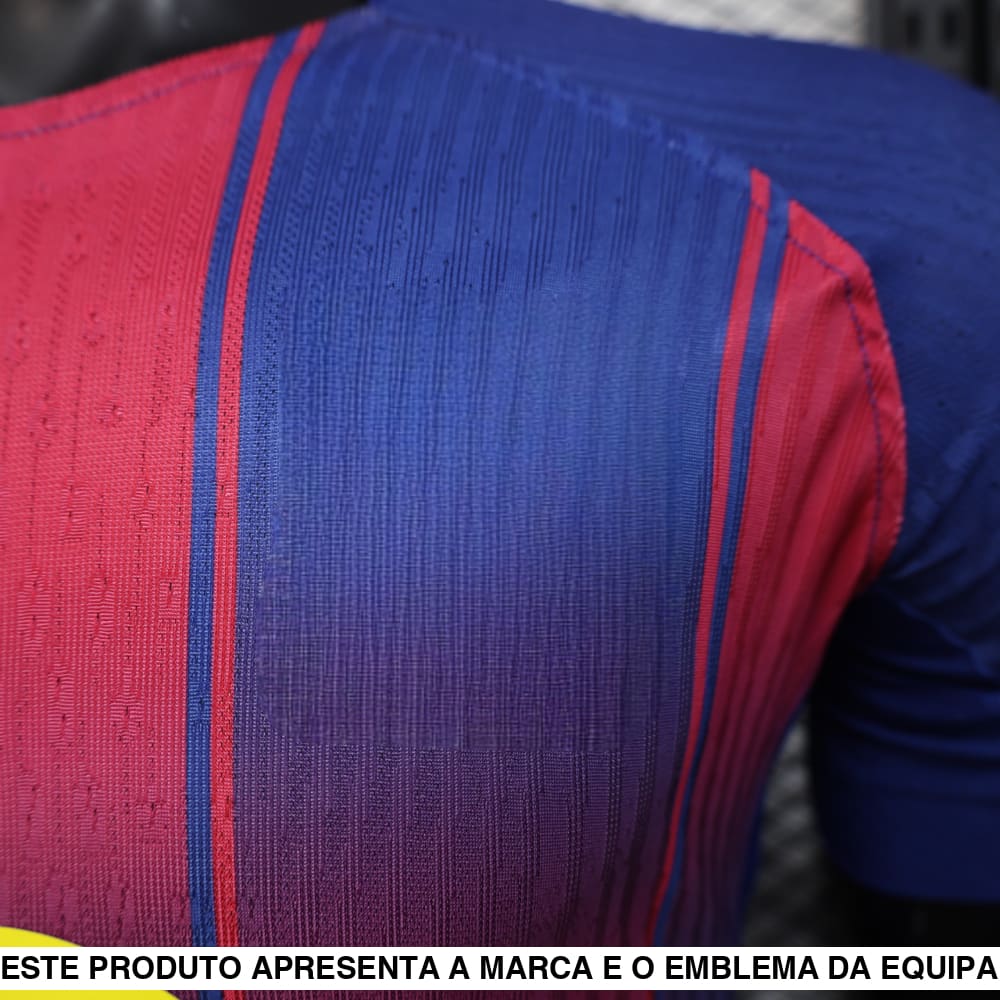 Camisola Barcelona 25 26 Principal (Versão Jogador) Camiseta Player