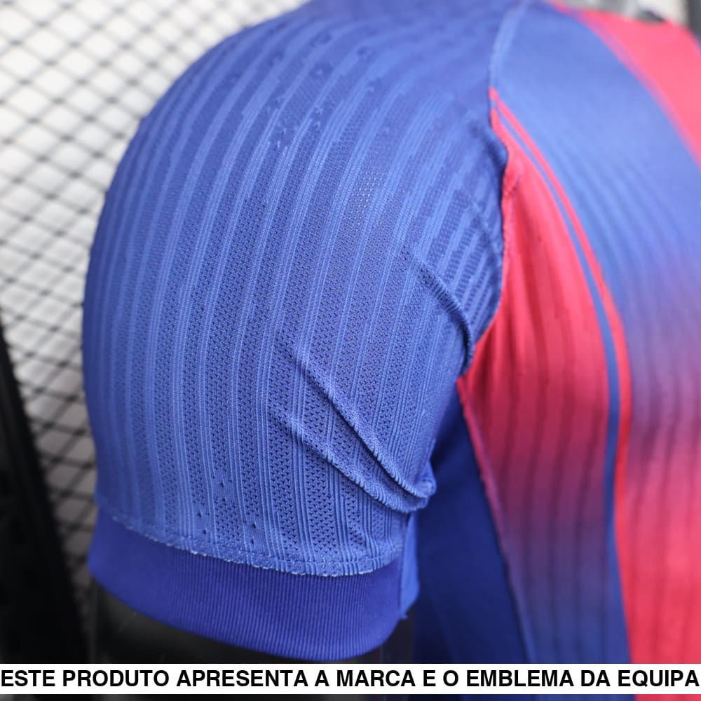 Camisola Barcelona 25 26 Principal (Versão Jogador) Camiseta Player