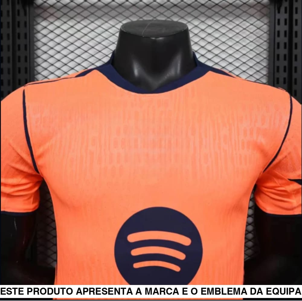 Camisola Barcelona 25-26 Terceiro Equipamento (Versão Jogador) Camiseta Player