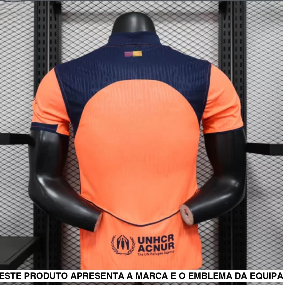 Camisola Barcelona 25-26 Terceiro Equipamento (Versão Jogador) Camiseta Player