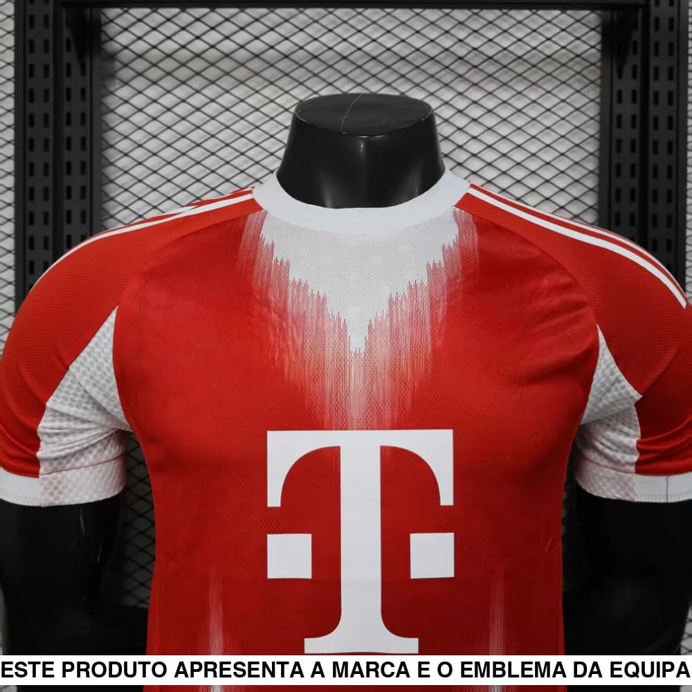 Camisola Bayern de Munique 25 26 Principal (Versão Jogador) Camiseta Player