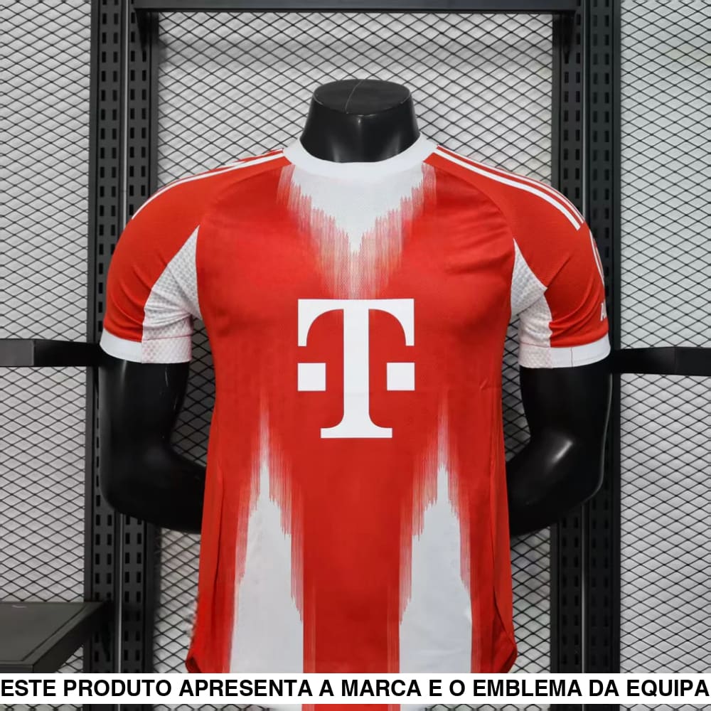 Camisola Bayern de Munique 25 26 Principal (Versão Jogador) Camiseta Player