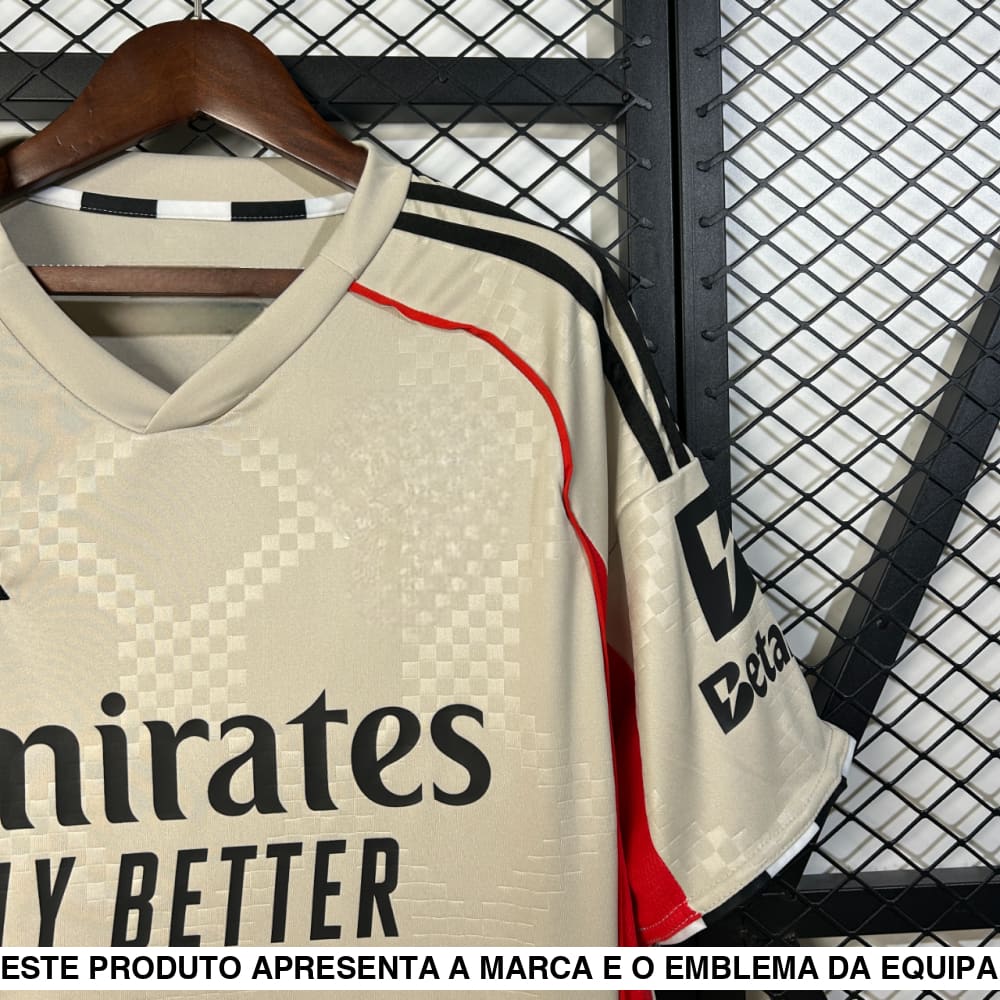 Camisola Benfica 25 26 Alternativa Camiseta Fan
