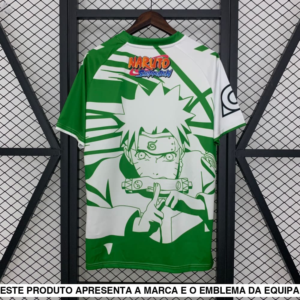 Camisola Bétis 24 25 Naruto Edição Especial Camiseta Fan