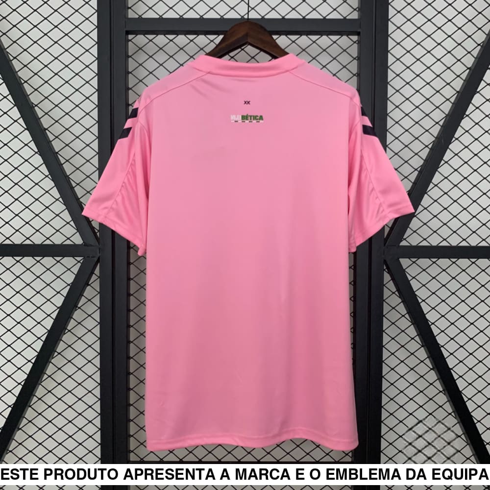 Camisola Bétis 25–26 Edição Especial Rosa Camiseta Fan