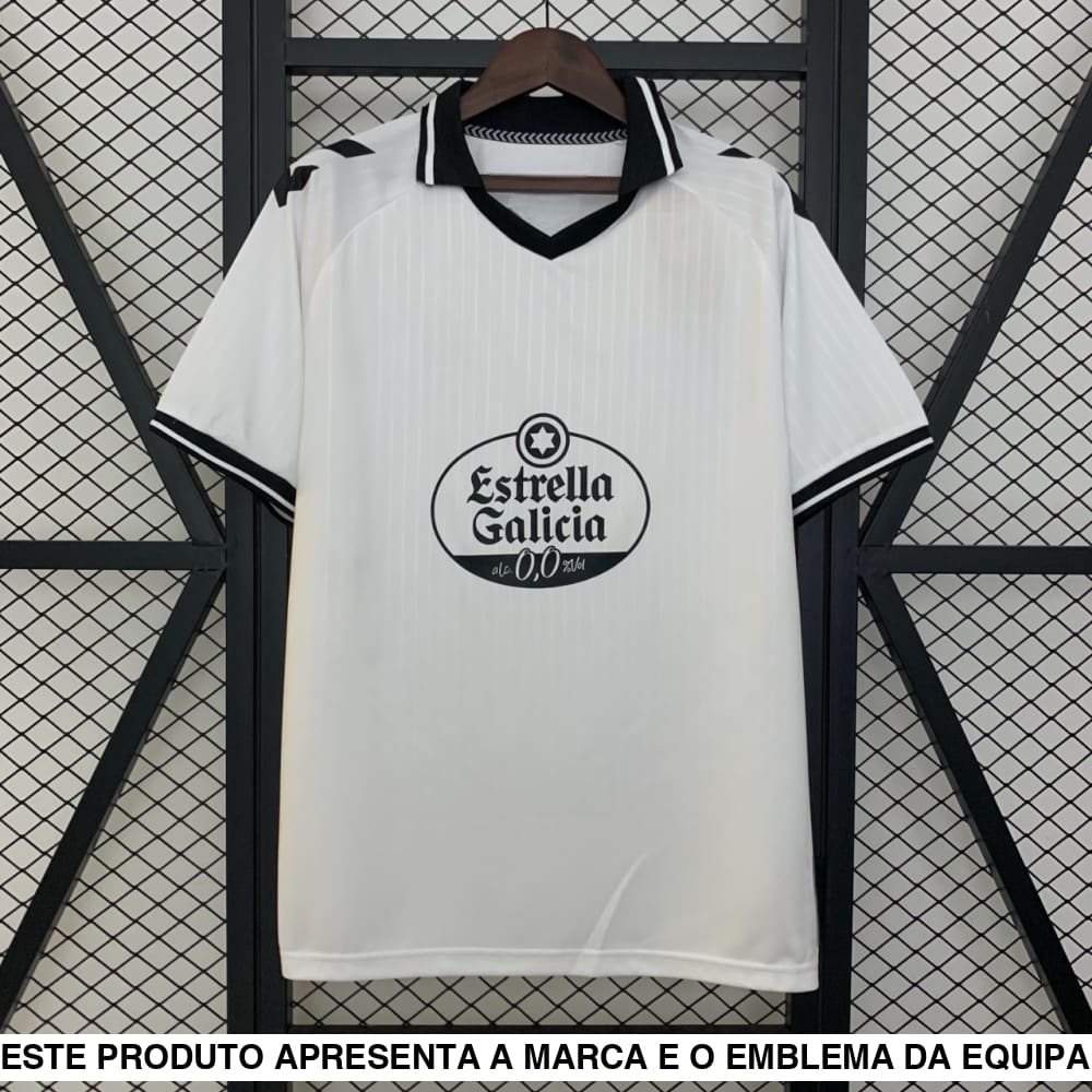 Camisola Celta de Vigo 25 26 Edição especial 100 anos branca Camiseta Fan