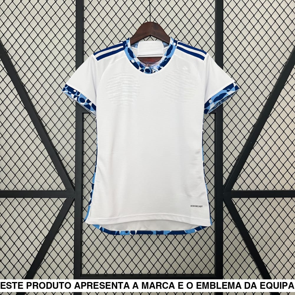 Camisola Cruzeiro 24 25 Alternativa Feminina Camiseta Femenina