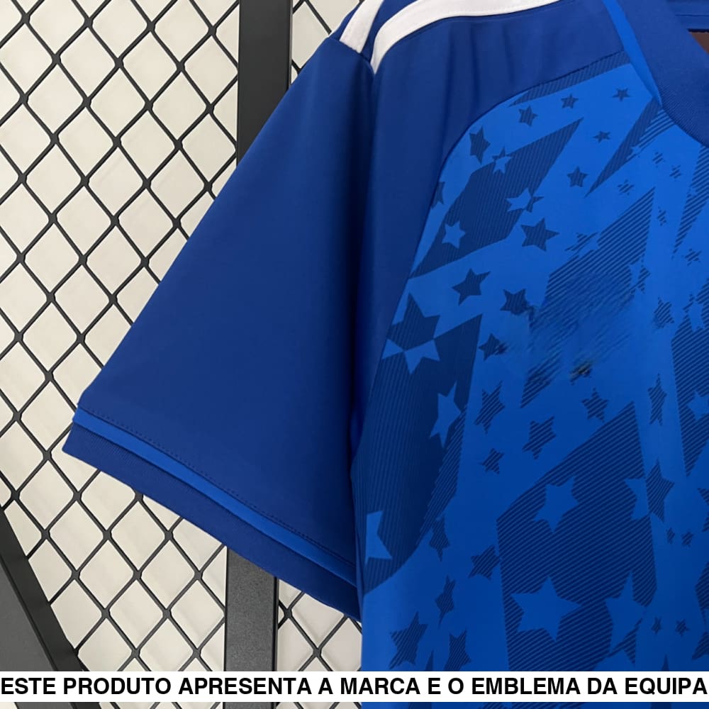 Camisola Cruzeiro 24 25 Principal Camiseta Fan
