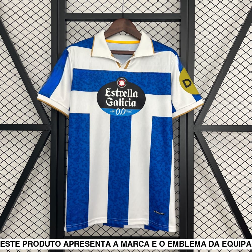 Camisola Deportivo La Coruña 25-26 Principal Camiseta Fan
