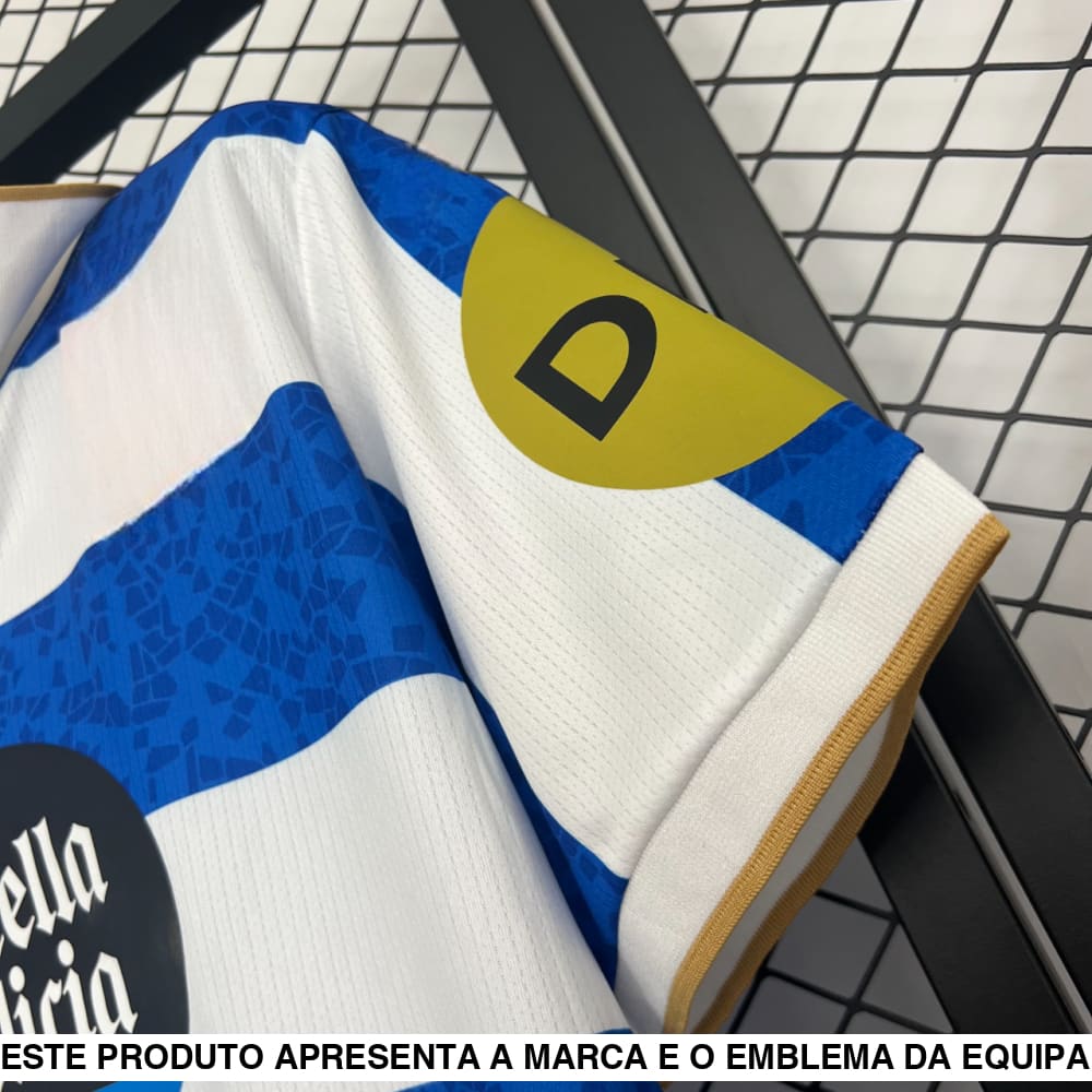 Camisola Deportivo La Coruña 25-26 Principal Camiseta Fan
