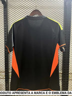 Camisola Espanha 25 26 Guarda redes Negro Camiseta Fan