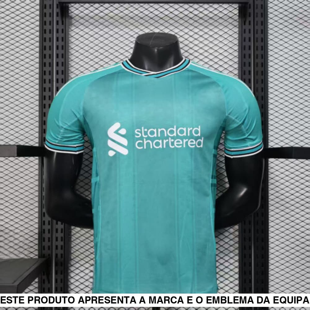 Camisola Liverpool 25-26 Terceiro Equipamento (Versão Jogador) Camiseta Player