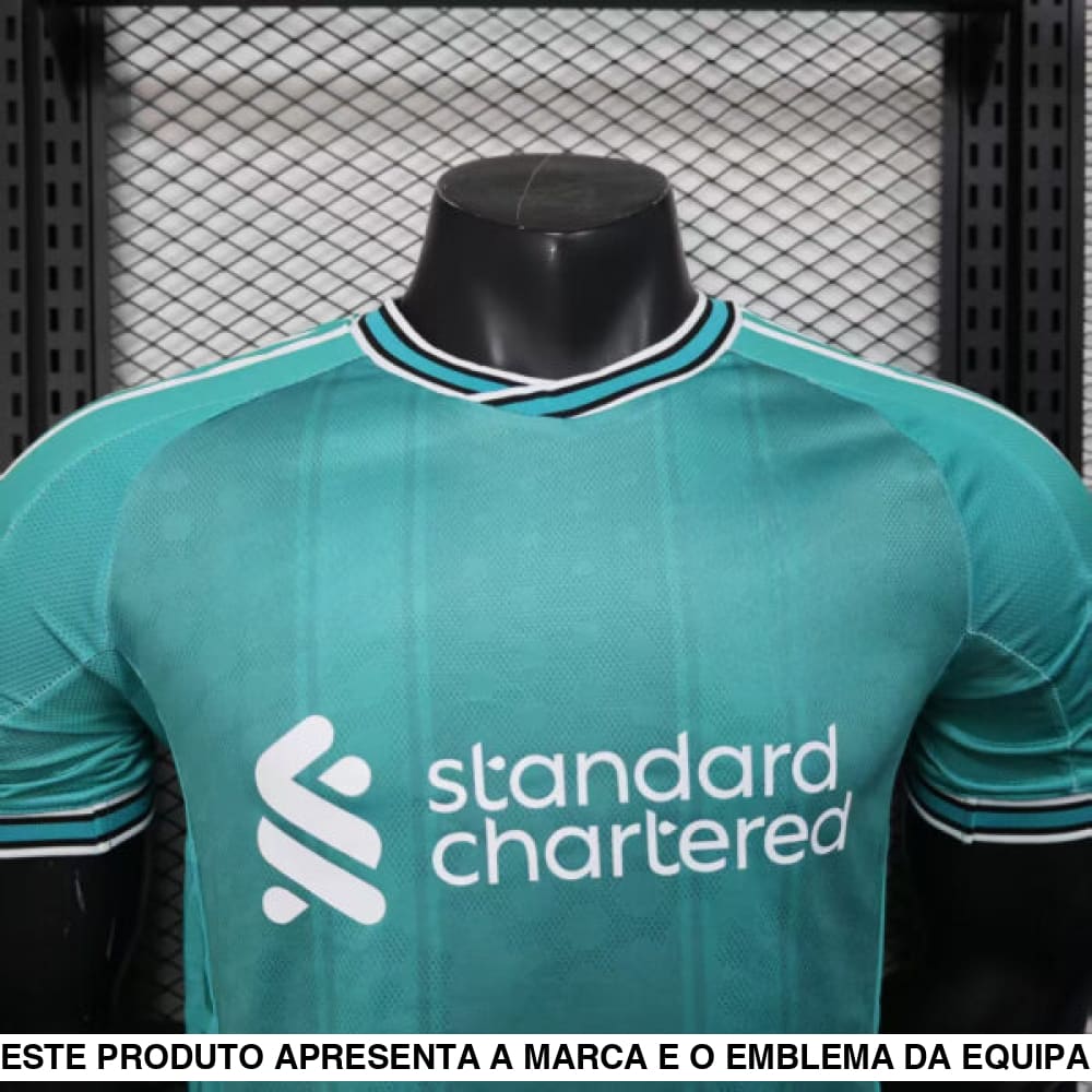 Camisola Liverpool 25-26 Terceiro Equipamento (Versão Jogador) Camiseta Player