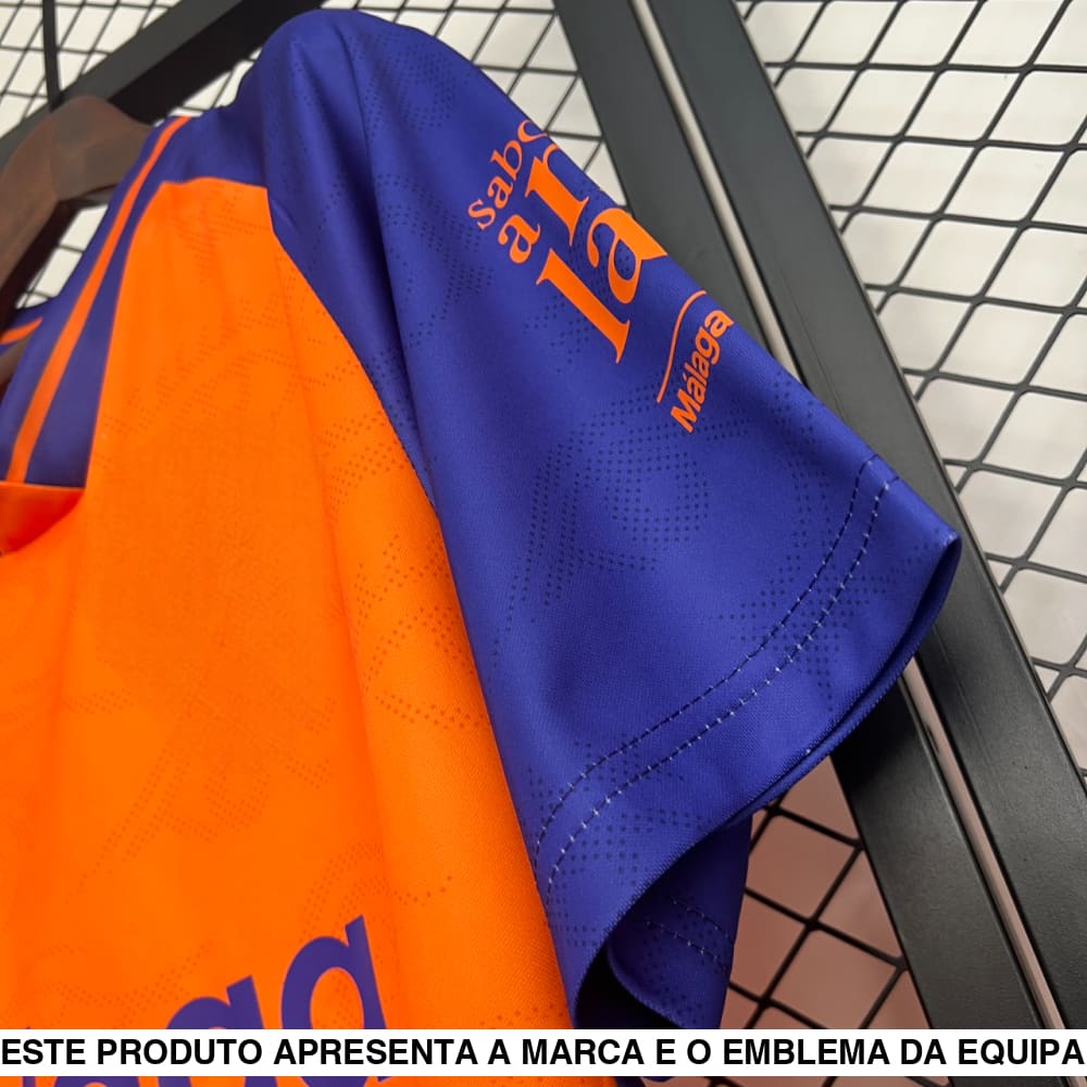 Camisola Malaga 24-25 Terceiro Equipamento Camiseta Fan