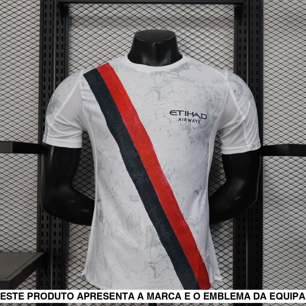 Camisola Manchester City 25 26 Alternativa (Versão Jogador) Camiseta Player