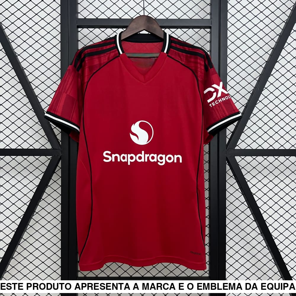 Camisola Manchester United 25 26 Principal Camiseta Fan